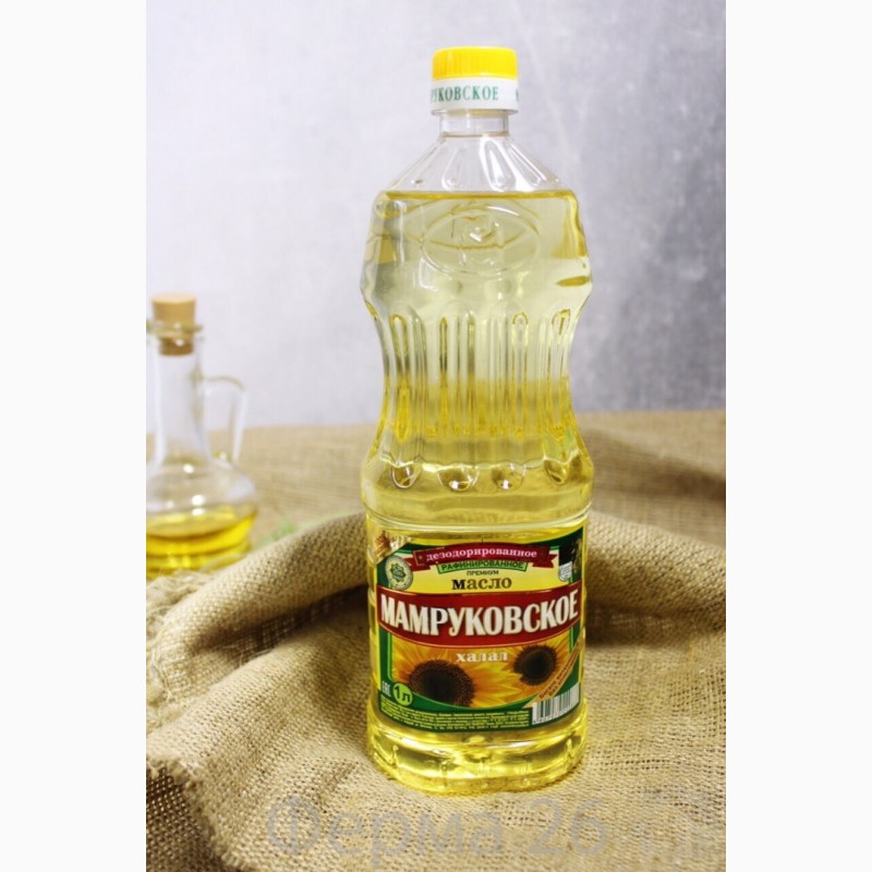 Фото 3. Масло подсолнечное рафинированное дезодорированное в пластиковых бутылках на экспорт