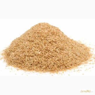 Отруби пшеничные пушистые с пшеничной мукой 15-20% в составе